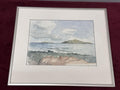 Sally B Hooff Watercolor & Ink “Mull of Kintyre” PEI Artist Signed Art