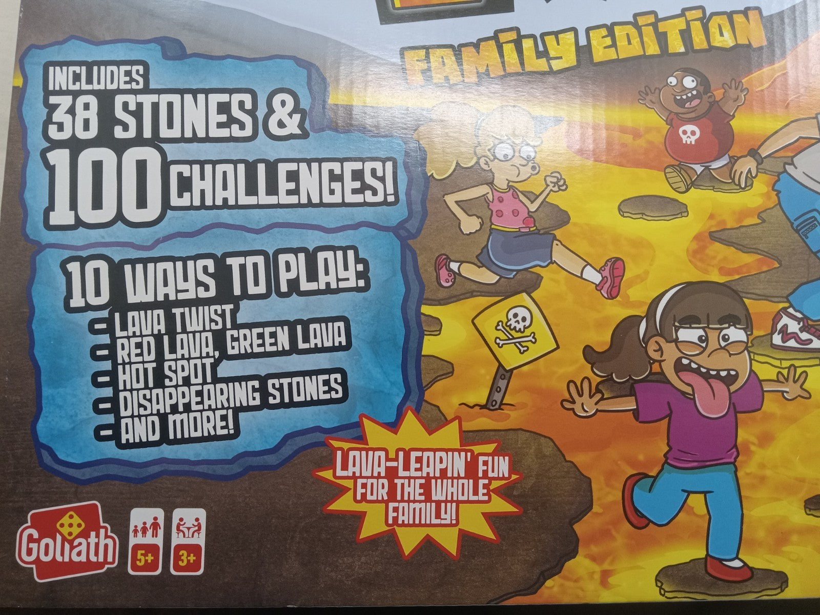 The Floor Is Lava Family Edition Game – Interactive Toy for Kids & Family Fun