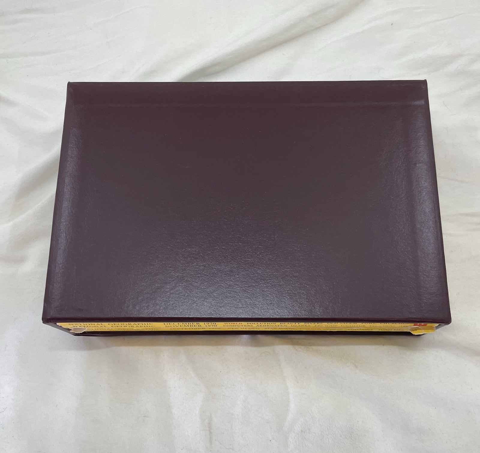 Nat Geo Mag Lot Jul–Dec 1970 Slipcvr Vtg Set Travel World Decor Collect