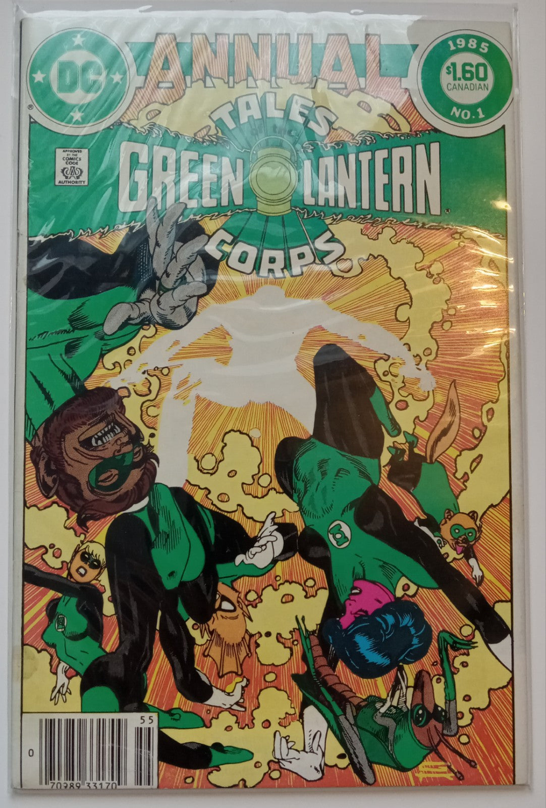 Tales of the Green Lantern Corps Annual #1 (1985) DC Comics Bagged/Boarded