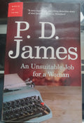An Unsuitable Job for a Woman by P.D. James – Paperback VG