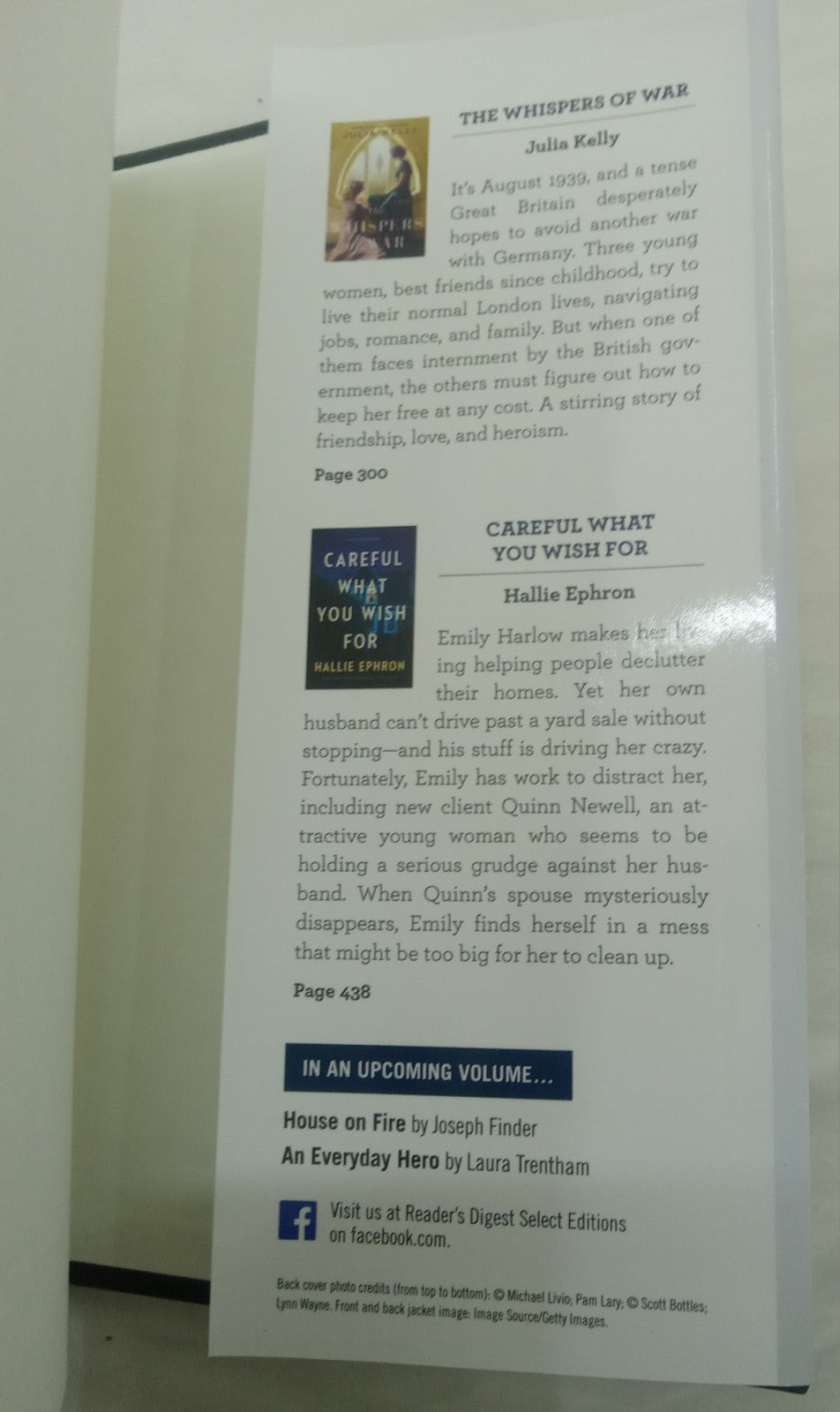 Reader's Digest Select Editions Vol 372 2020 HC 1st Ed w/ Dust Jacket