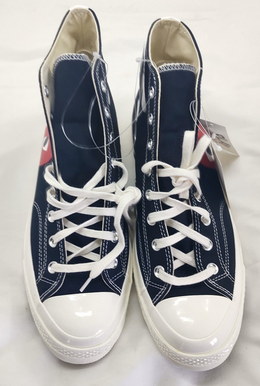 Converse x Comme des Garçons Play Chuck 70 High Black Sneakers – New in Box