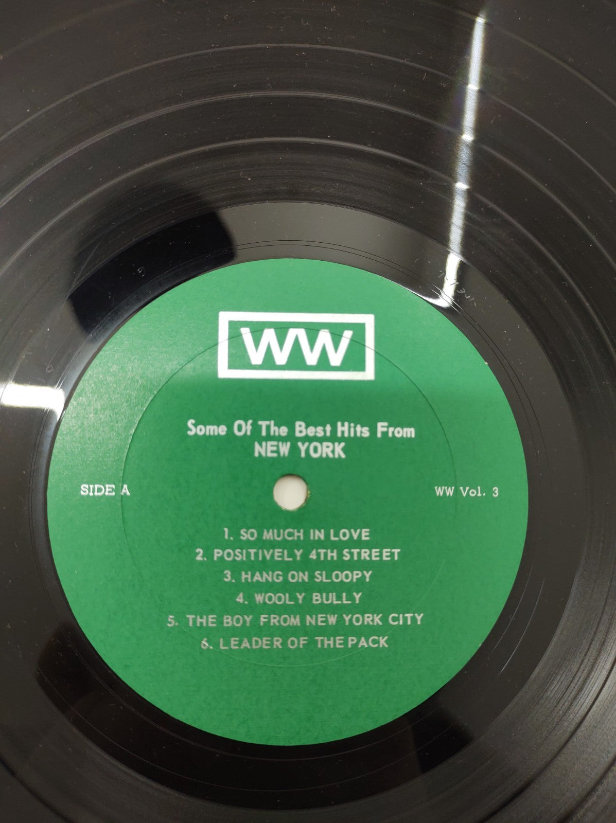 Various Artists - Some of the Best Hits from New York (WW Records LP, On...