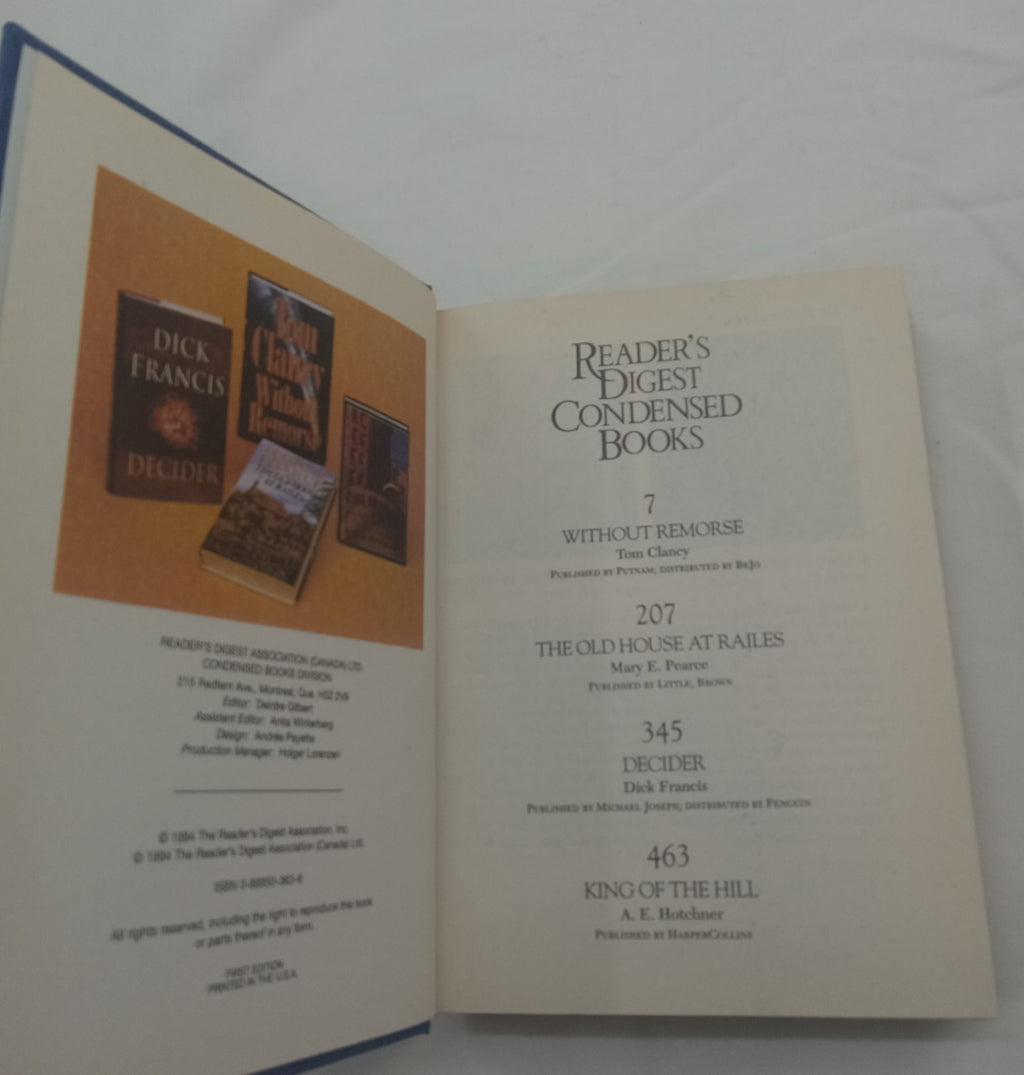 Reader’s Digest Condensed Books 1994 1st Ed Leather Bound Gilt Edges Like New