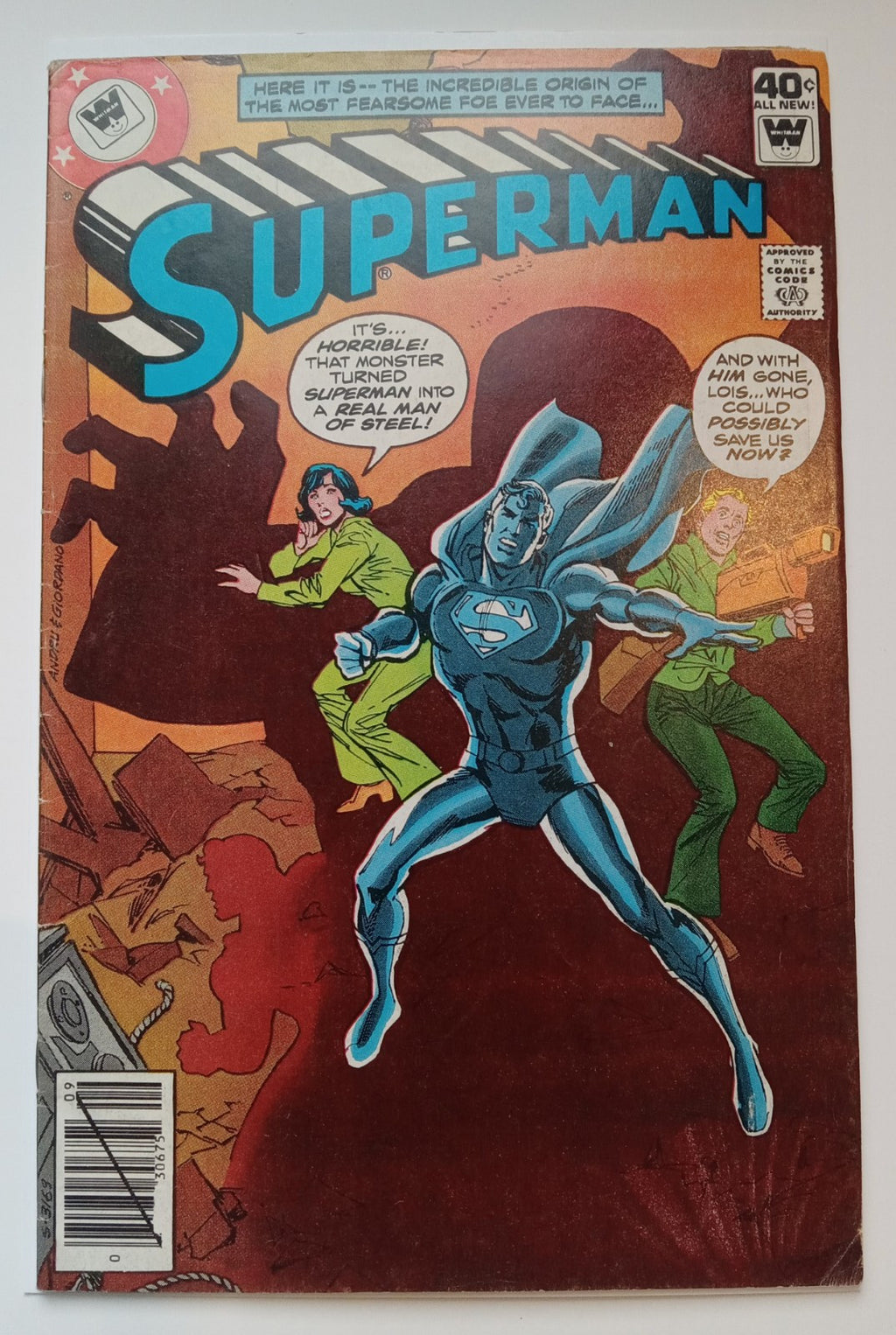 Superman #339 (1979) DC Comics Vintage Bagged/Boarded Comic Book Condition
