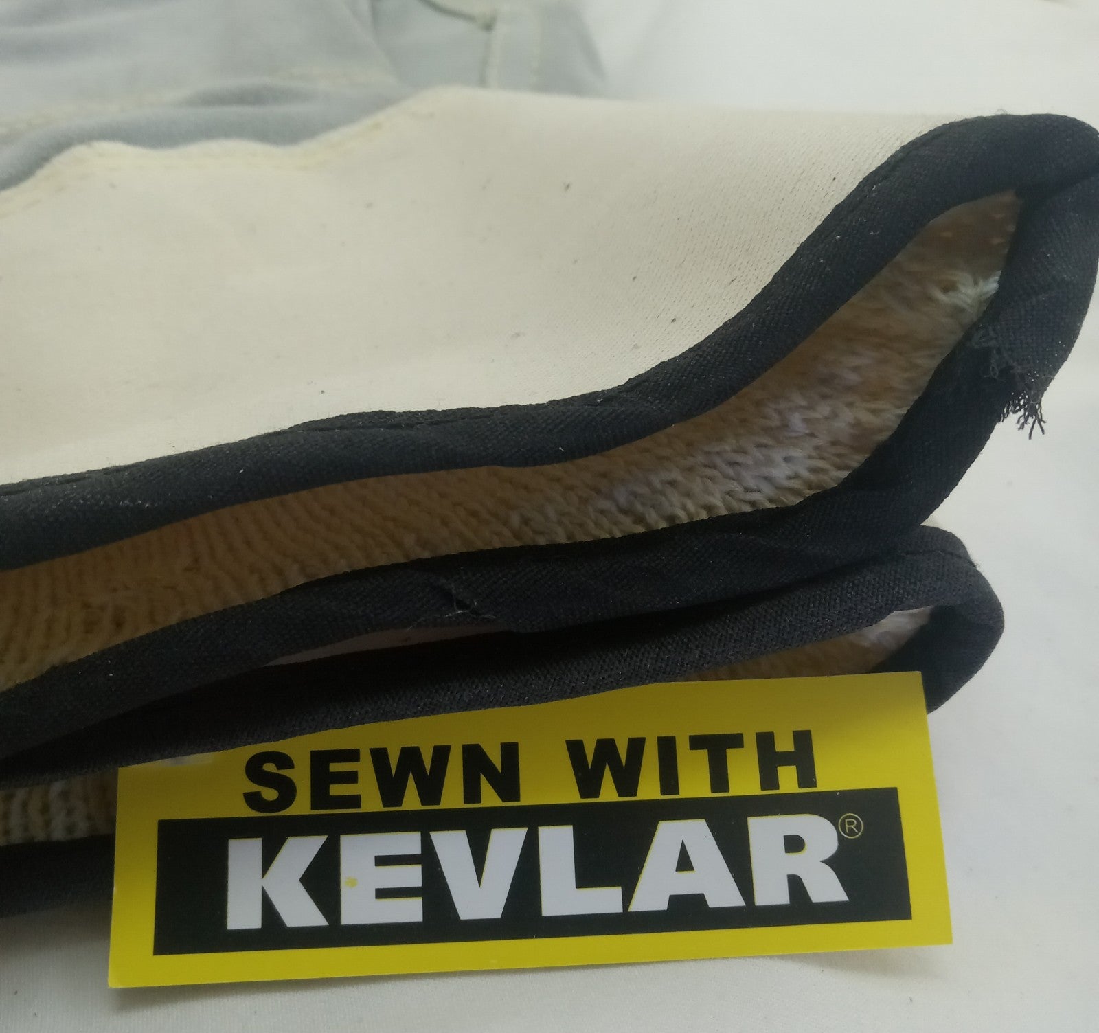 3XL Cut-Resistant Work Gloves Goatskin Leather – Made With Kevlar® Fiber 6-Pairs