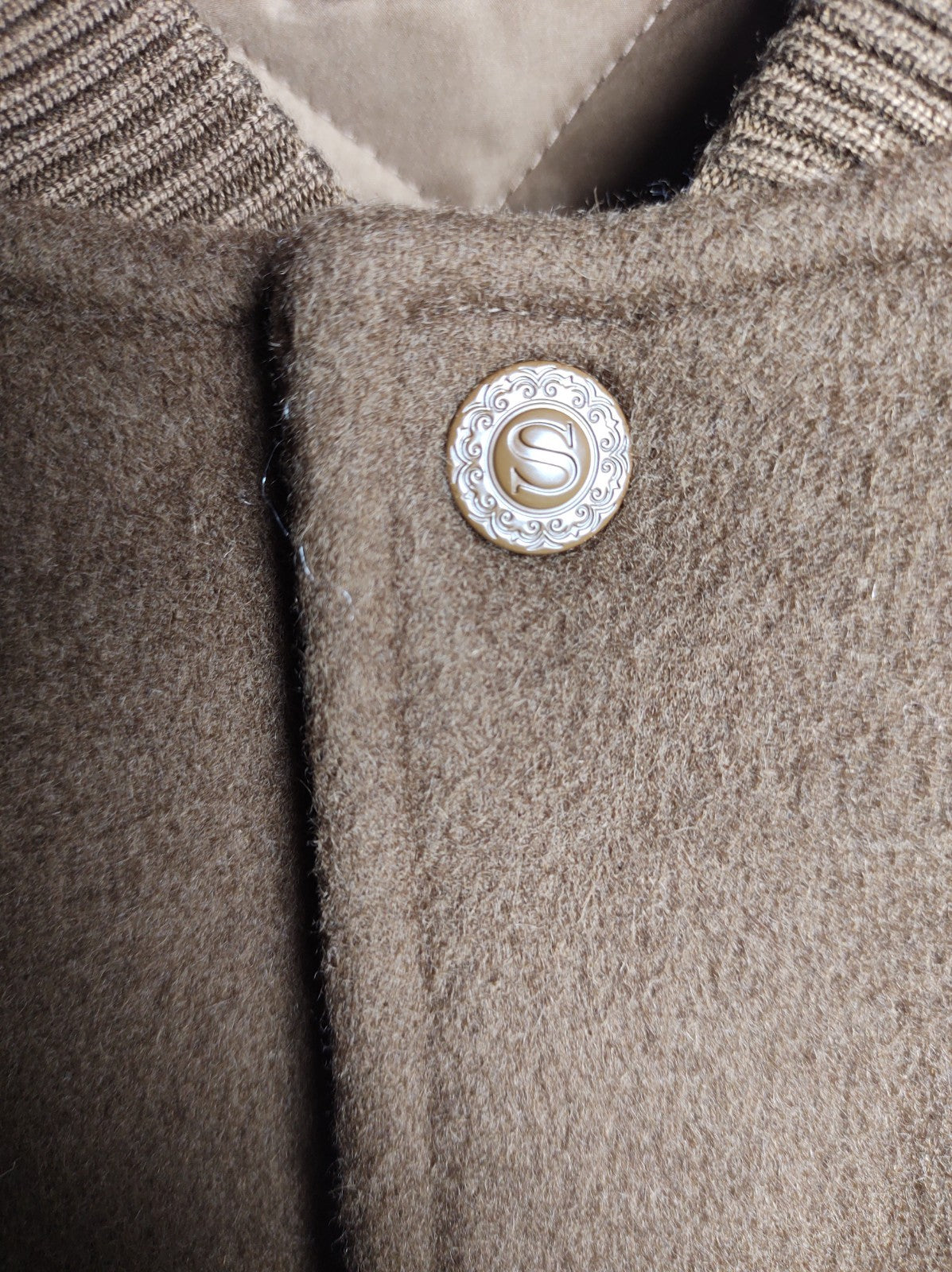 SNOVER Men’s Brown Bomber Jacket Size XL – Signature Premium Outerwear NWT