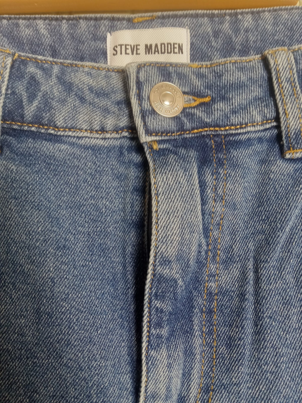 Steve Madden Jean Shorts NWT Men’s Denim Casual Summer Cutoff Shorts