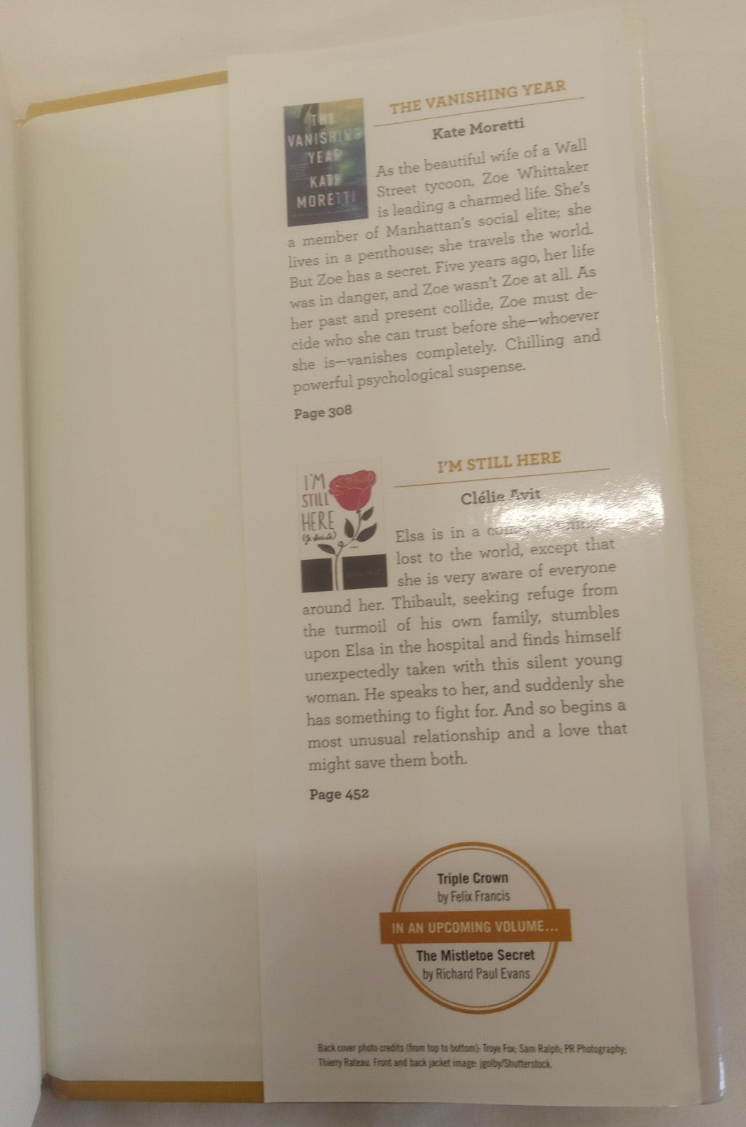 Readers Digest Condensed Books Vol 4 2017 Hardcover - Near Mint