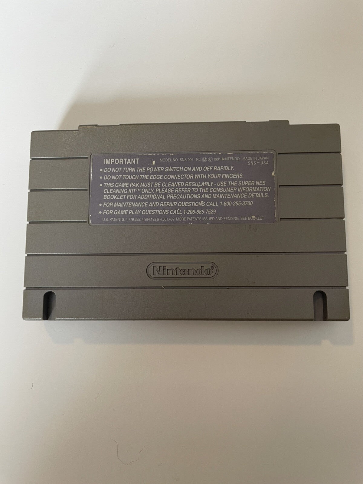 Super Mario World SNES Cartridge (1991) – Authentic Game Cartridge No Box