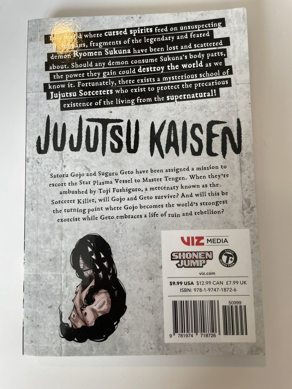 Jujutsu Kaisen Vol 9 Manga – English Shōnen Fantasy Graphic Novel Series