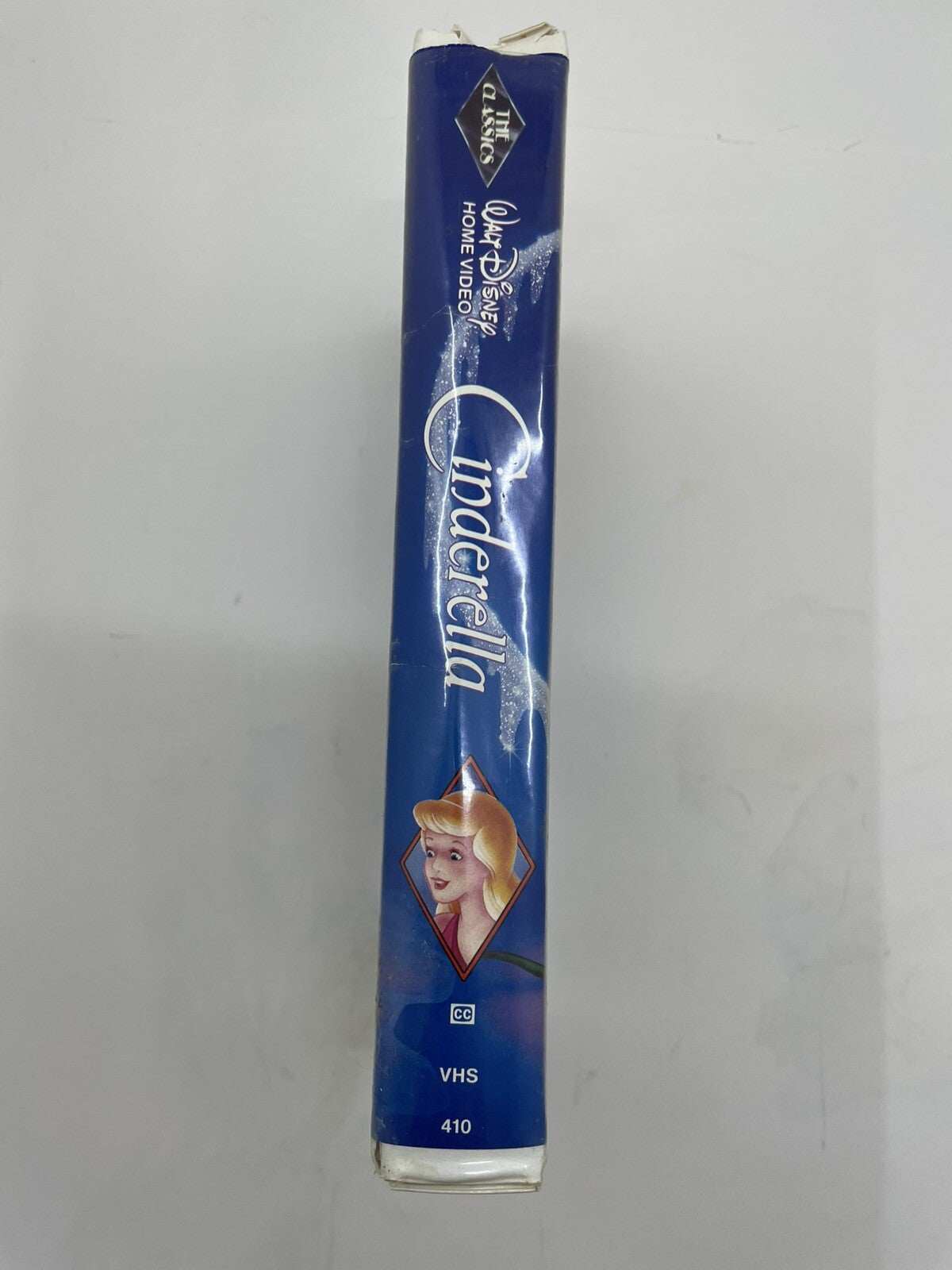 Disney Black Diamond VHS Cinderella 1988 Vintage Animated Tape