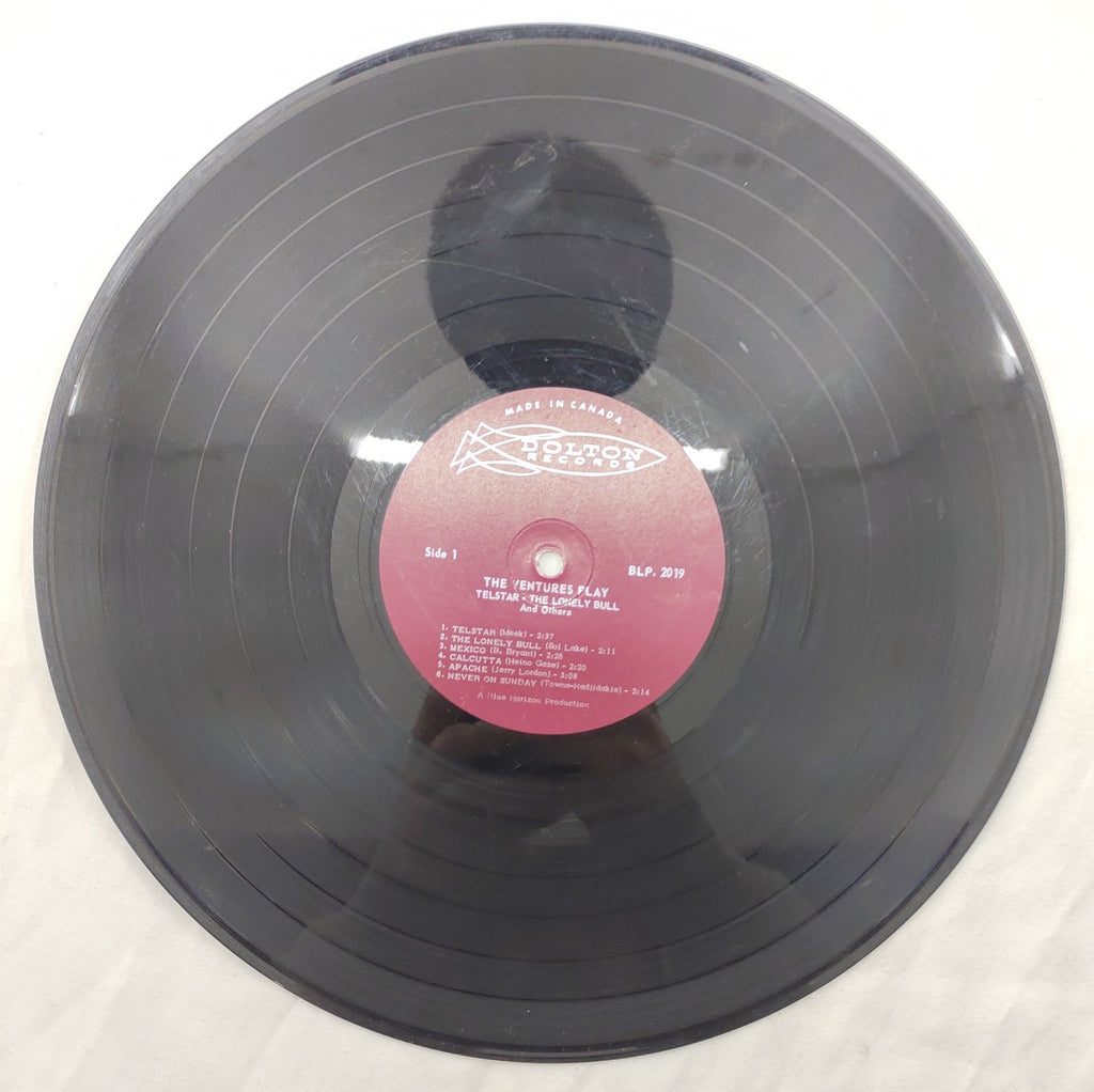 The Ventures – Play Telstar / The Lonely Bull LP Dolton BLP 2019 Surf