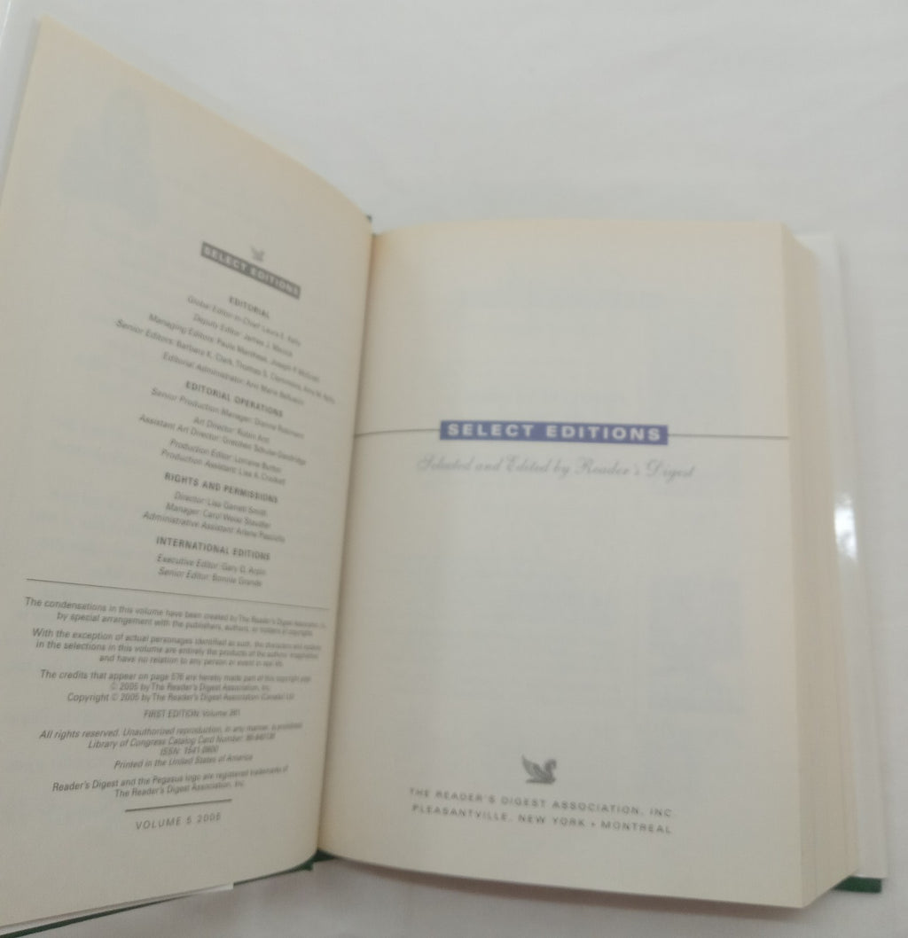 Reader's Digest 4 Novels in 1 HC 1st Ed w/ Dust Jacket Leather Bound