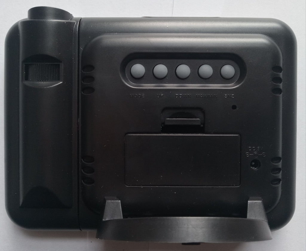 8190 Color Screen Projection Clock – Perpetual Calendar LED Alarm Display