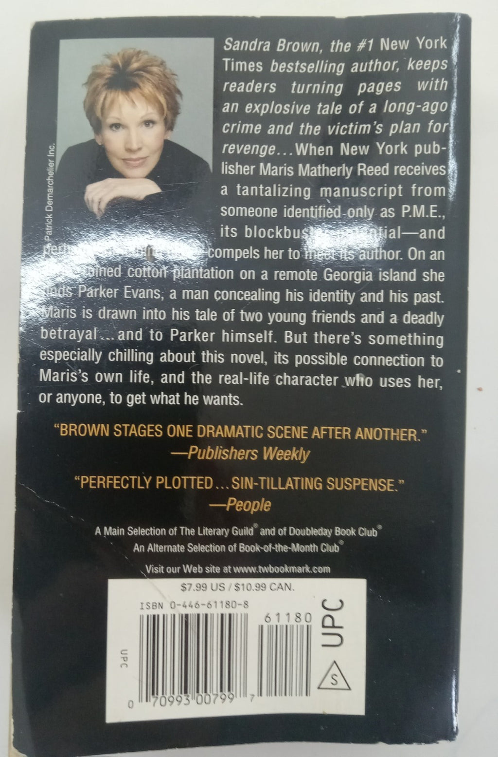 Envy by Sandra Brown – VG+ Romantic Suspense Bestseller Paperback Novel