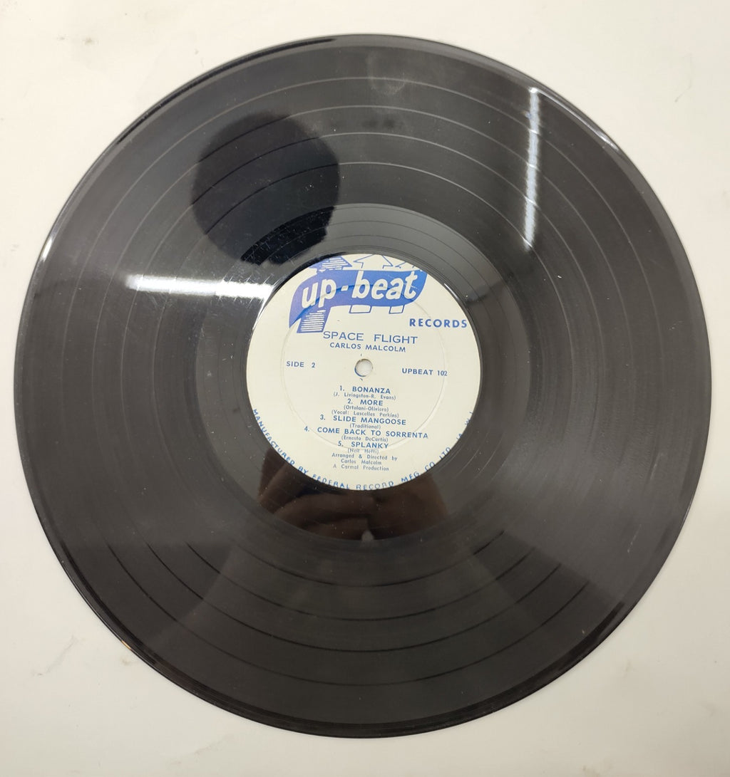 Carlos Malcolm – Space Flight UpBeat-102 Ska Jazz Vinyl LP Rare