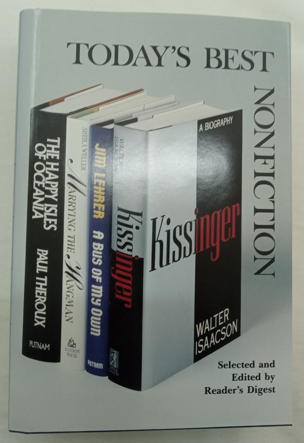 Readers Digest Select Editions Hardcover With Dust Jacket