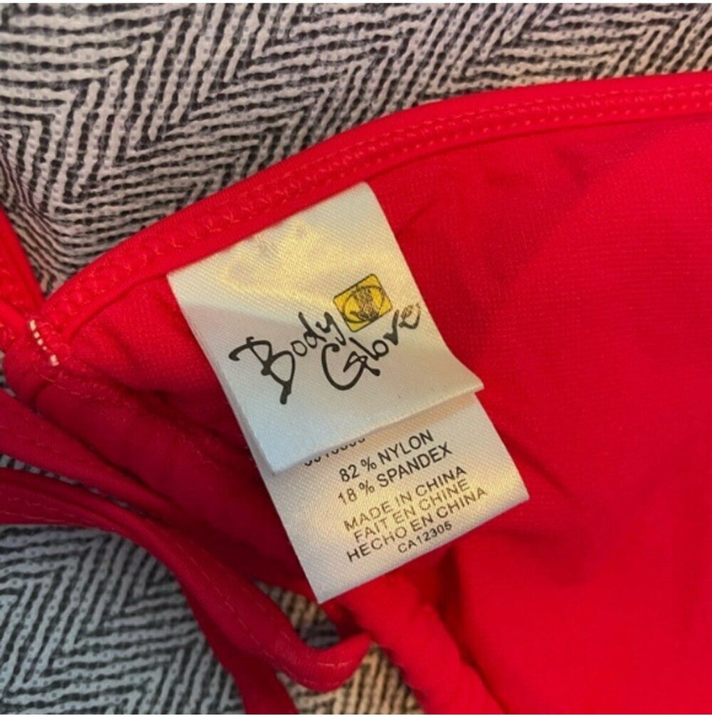 Body Glove Bikini Top Pink Smoothie Collection Women’s Swimwear Surfwear Size M