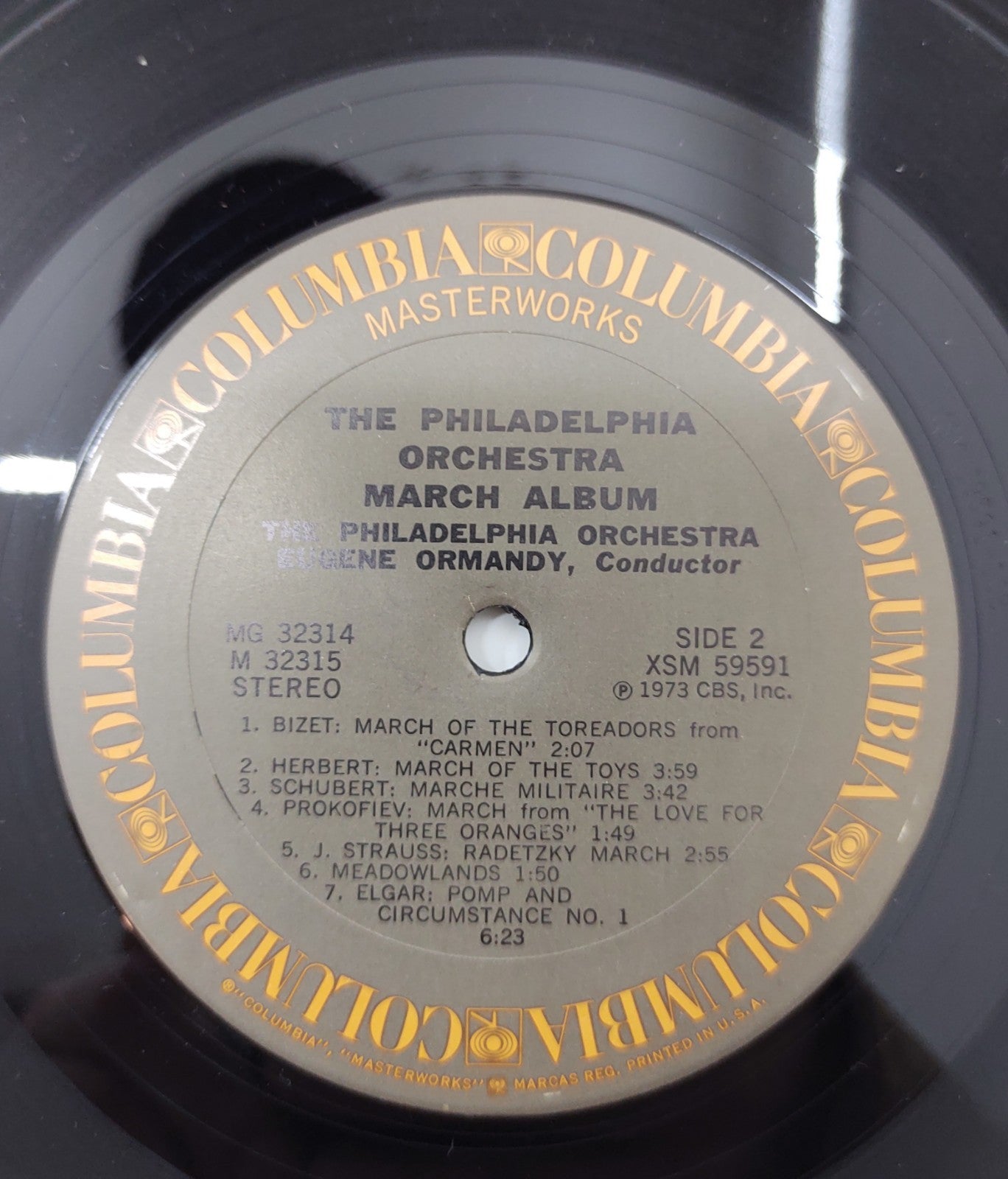 The Philadelphia Orchestra – March Album 2xLP Eugene Ormandy Columbia