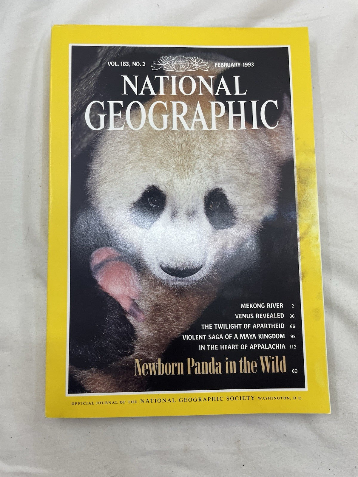 Vintage Nat Geo Lot Jan–Jun 1993 w/ Slipcover | Science, Illustrated Set