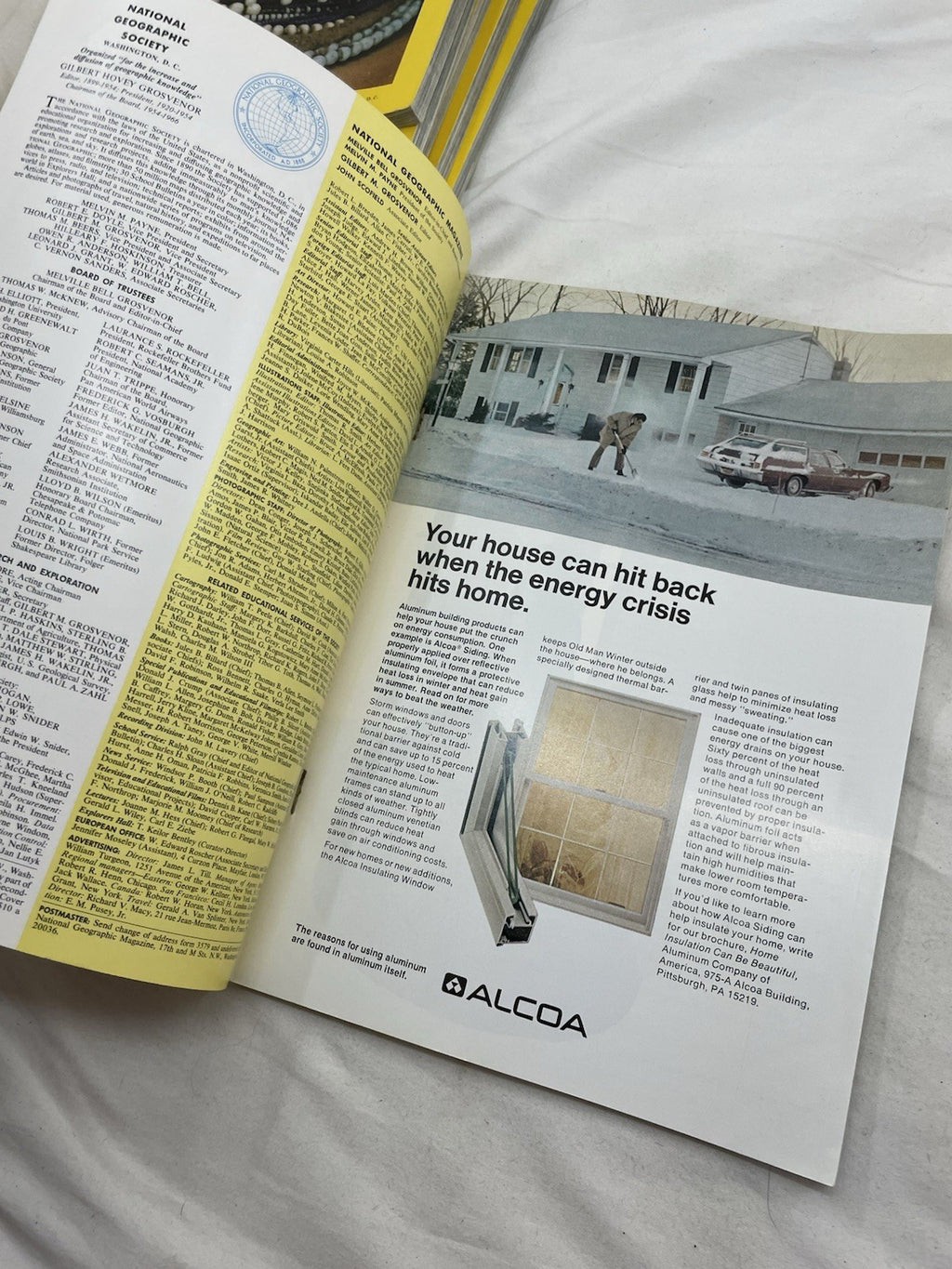 Nat Geo Mag Lot Jan–Jun 1975 Vtg Issues Set Slipcvr Earth Travel Geo