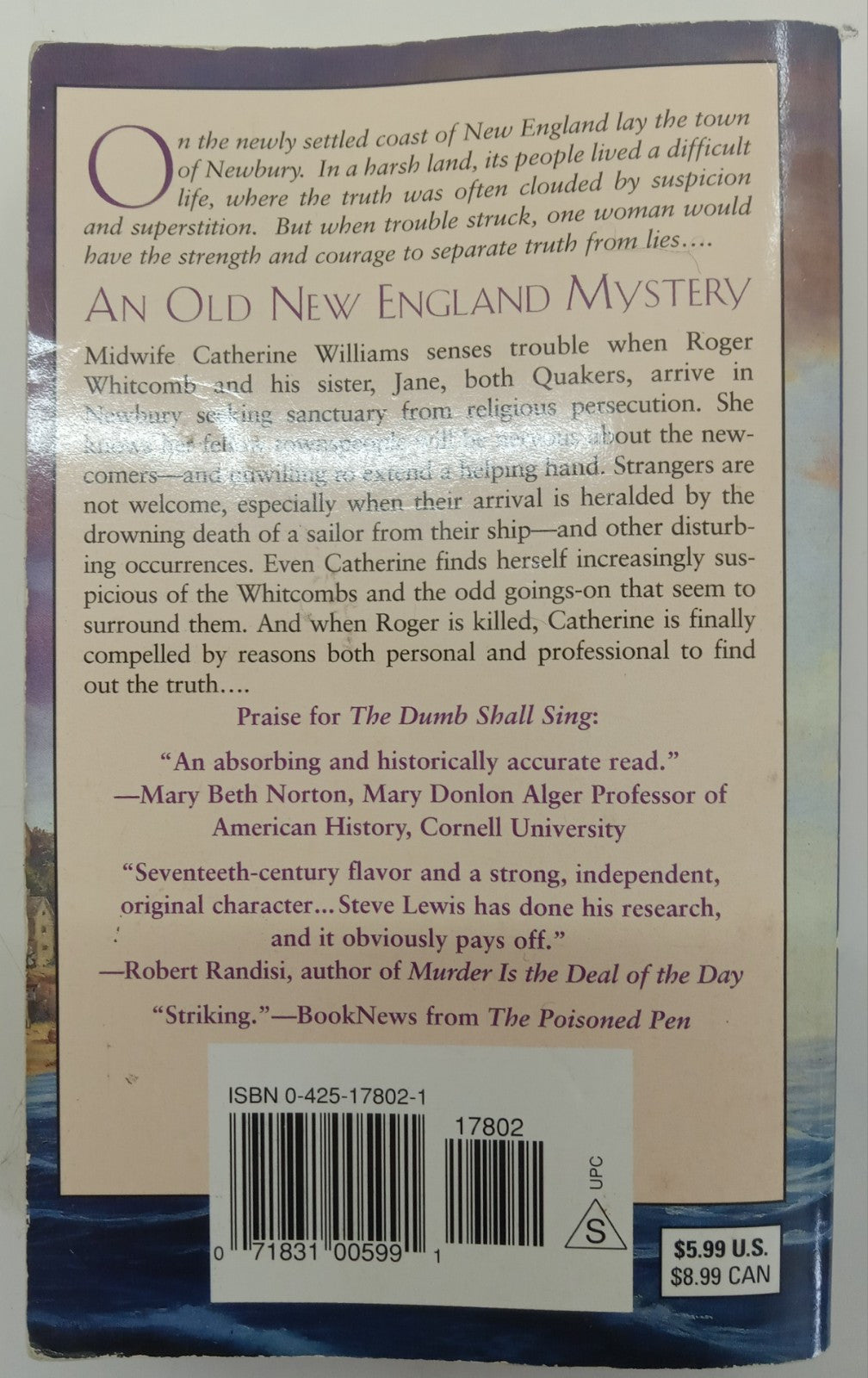 The Sea Hath Spoken by Stephen Lewis – VG+ Maritime Adventure Rare Novel