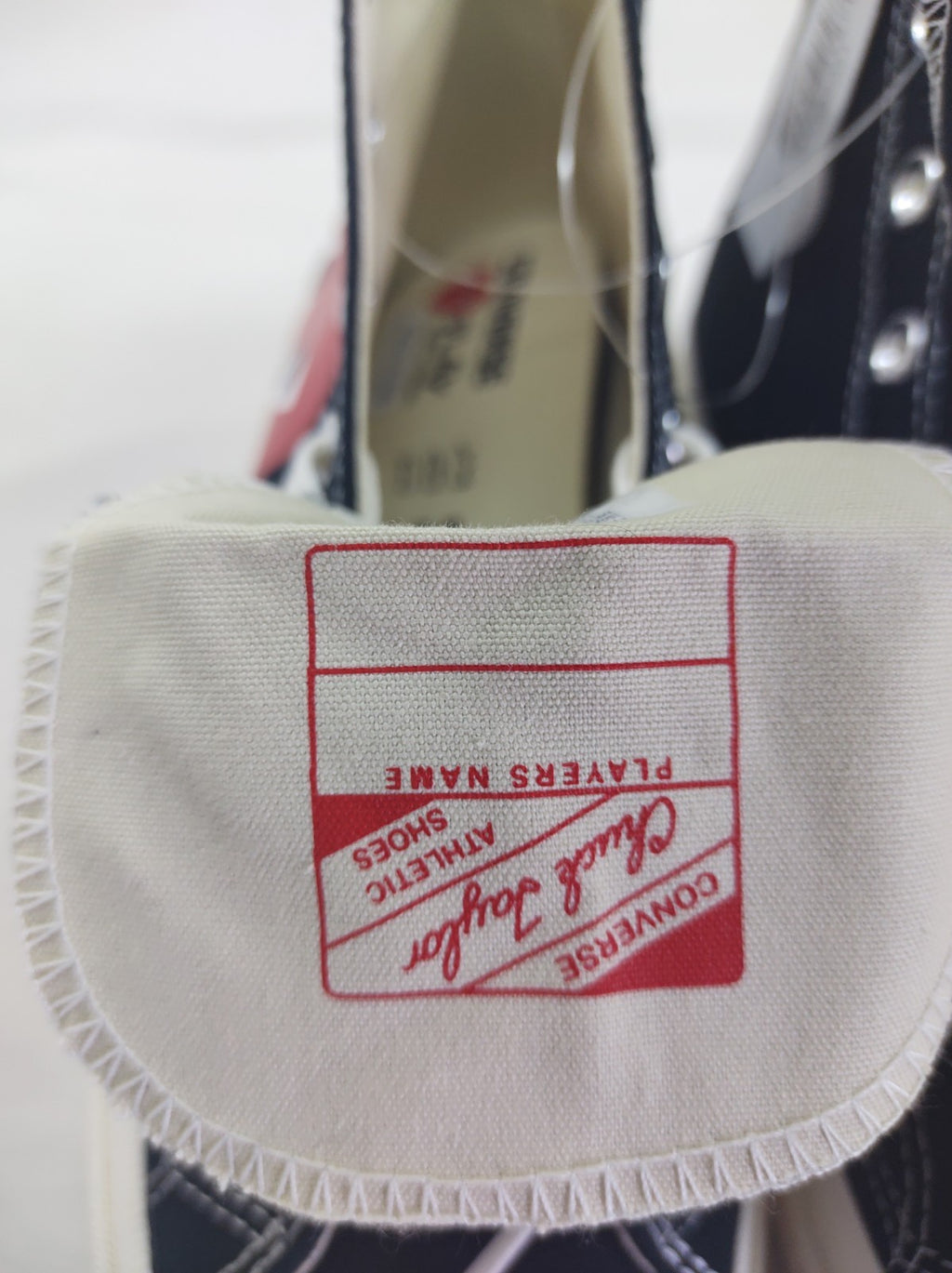 Converse x Comme des Garçons Play Chuck 70 High Black Sneakers – New in Box