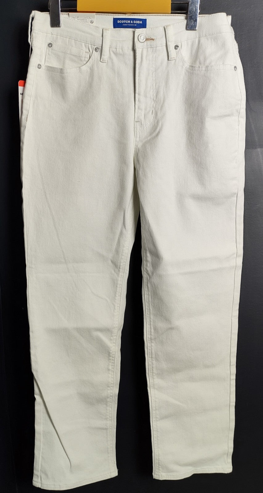 Scotch & Soda White High Rise Slim Jeans NWT Women’s Designer Denim