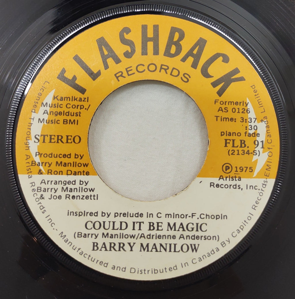 Barry Manilow - I Write The Songs / Could It Be Magic - 7" Vinyl FLB. 91