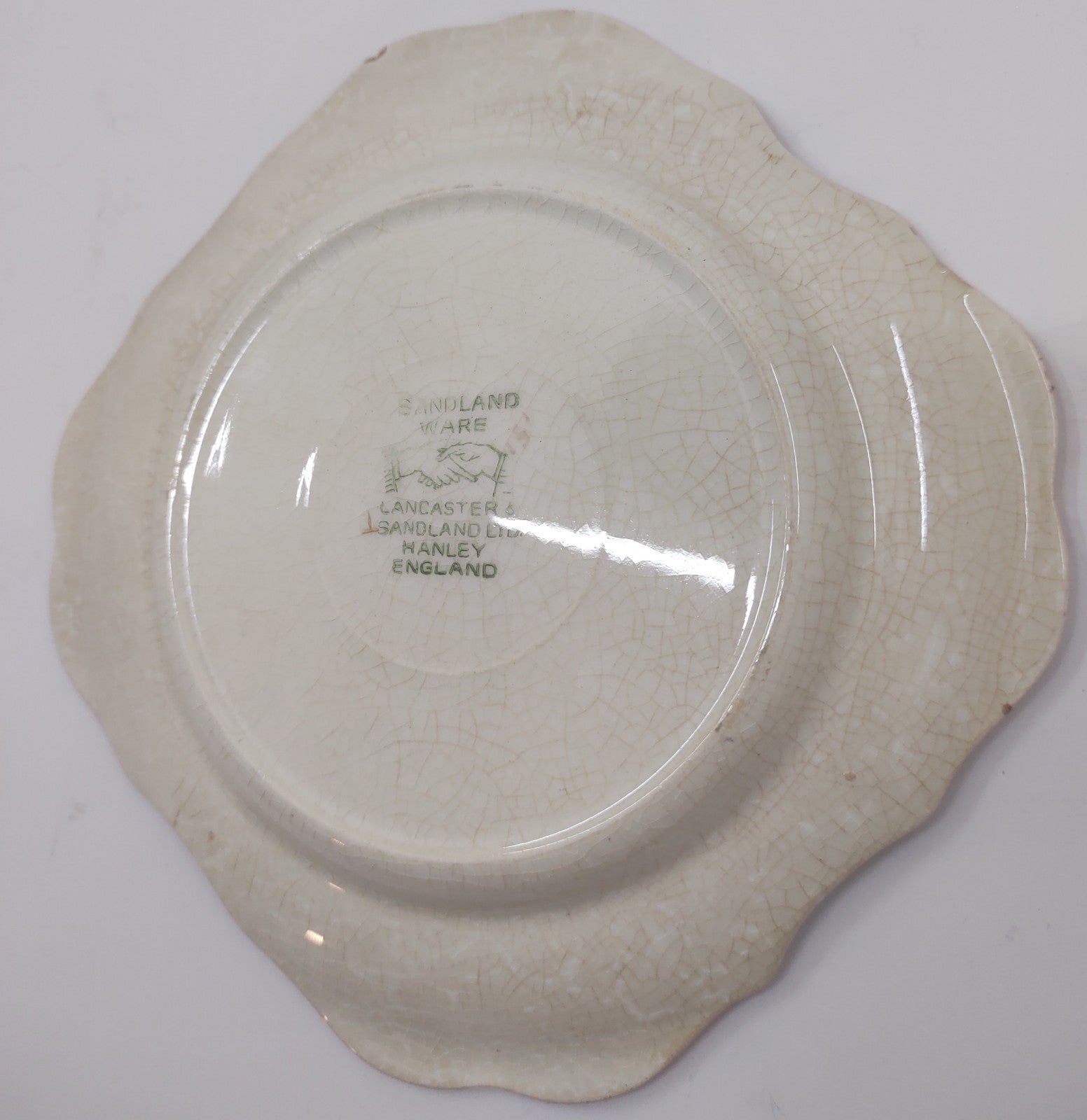 Sandland Ware Micawber Introduces David to London Plate Charles Dickens Vintage