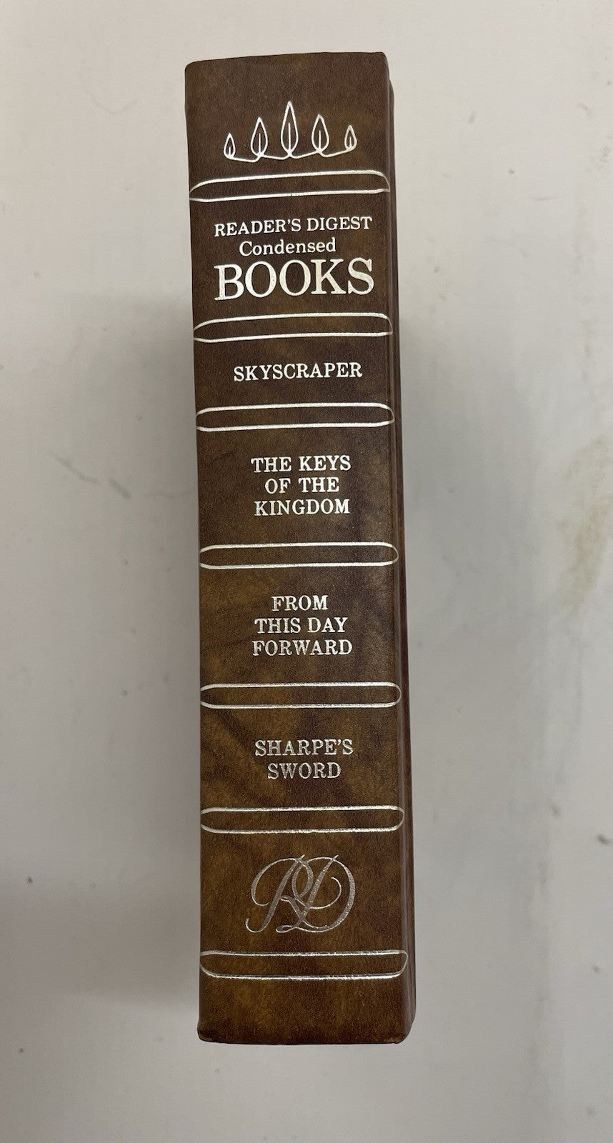 1984 Reader’s Digest Condensed HC 1st Ed Leather Gilt Vtg DJ Book NM Canada