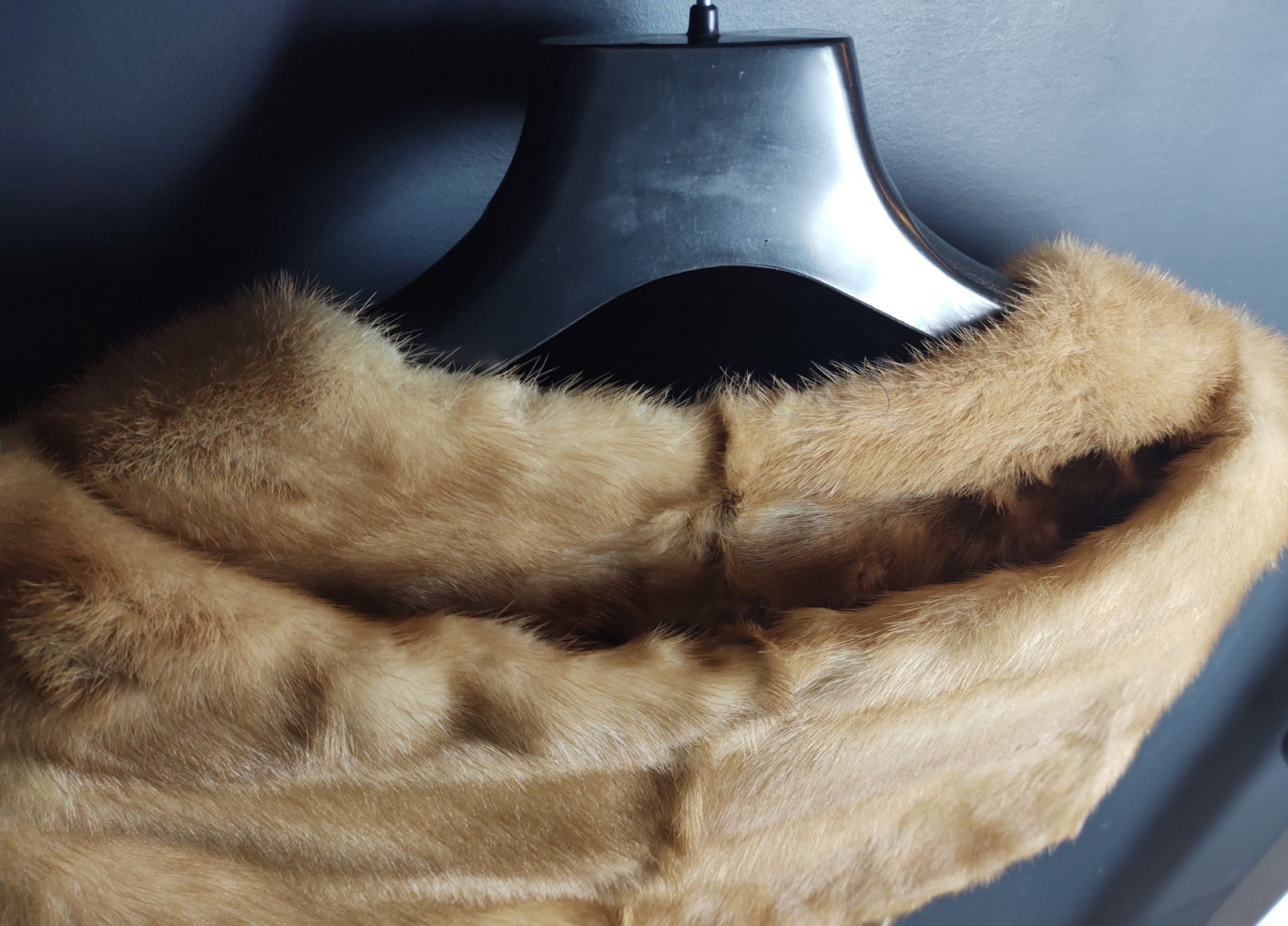 Eatons of Canada Fur Salon Real Mink Bolero Jacket Vintage Fur Cropped Pullover