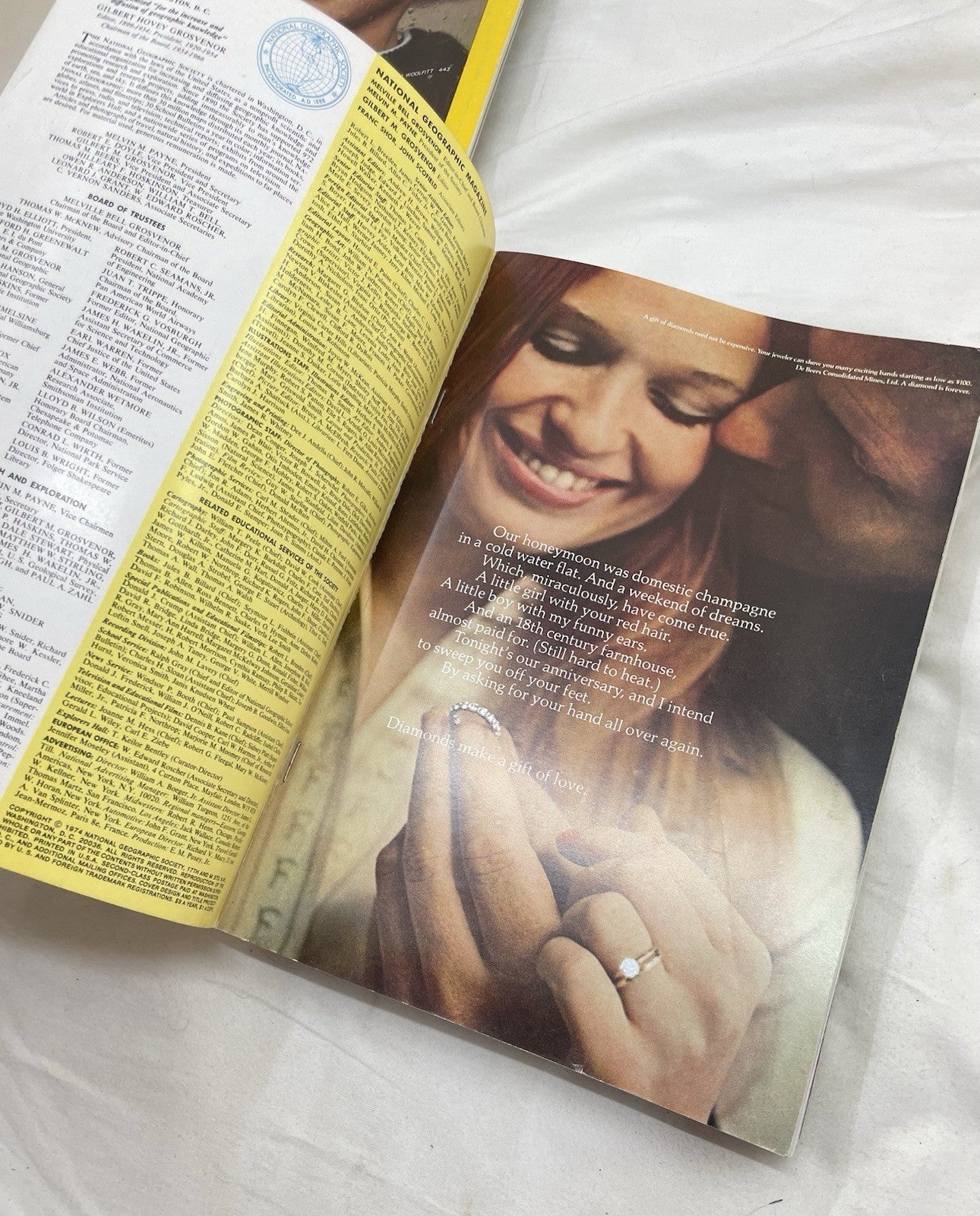 Vintage Nat Geo Jan–Jun 1974 Slipcover Set | Nature, Culture, Earth