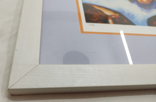 Alex Perez Refreshments Hand Signed Serigraph #17/350 Framed Art