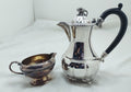 Vintage Edmoon Old English Reproduction EP on Copper Coffee & Creamer Set