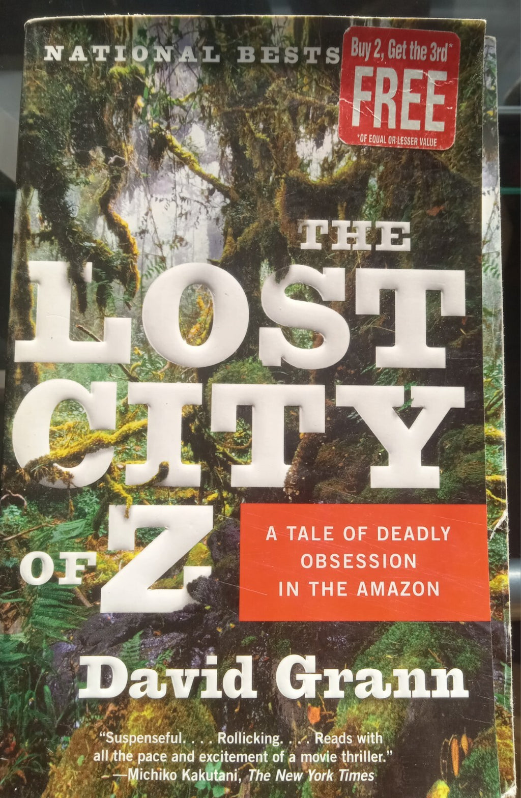 The Lost City of Z by David Grann – 2009 PB Nonfiction Adventure Bestseller VG+
