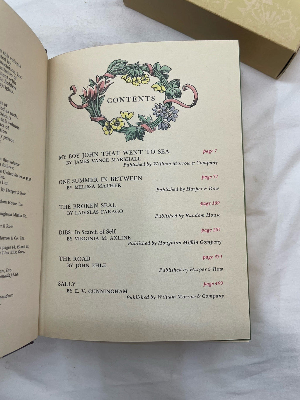 Readers Digest Condensed Books With Slipcover Hardcover 1967 1st Edition