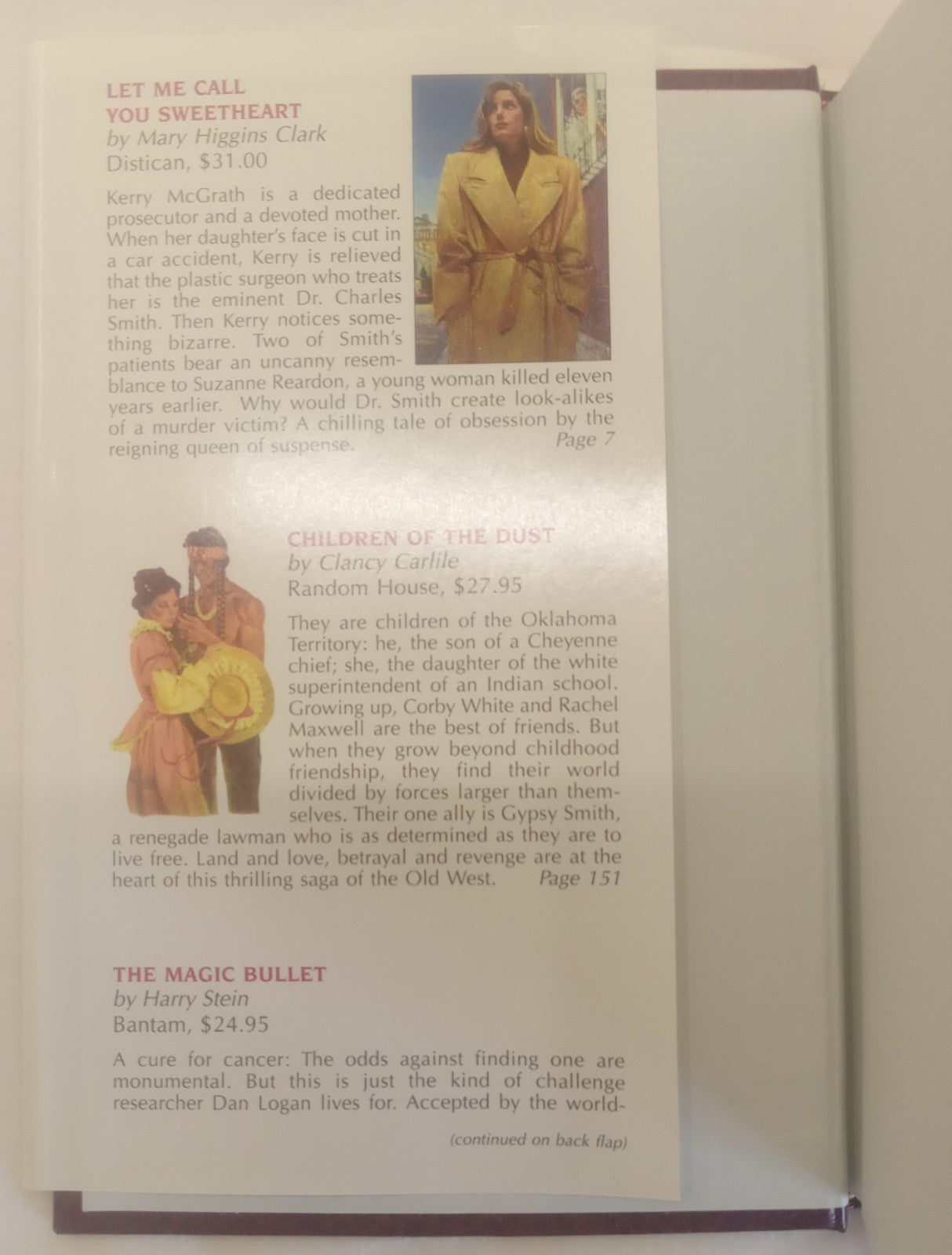 Reader’s Digest Select Edition Hardcover Book with Dust Jacket VG+ Vintage