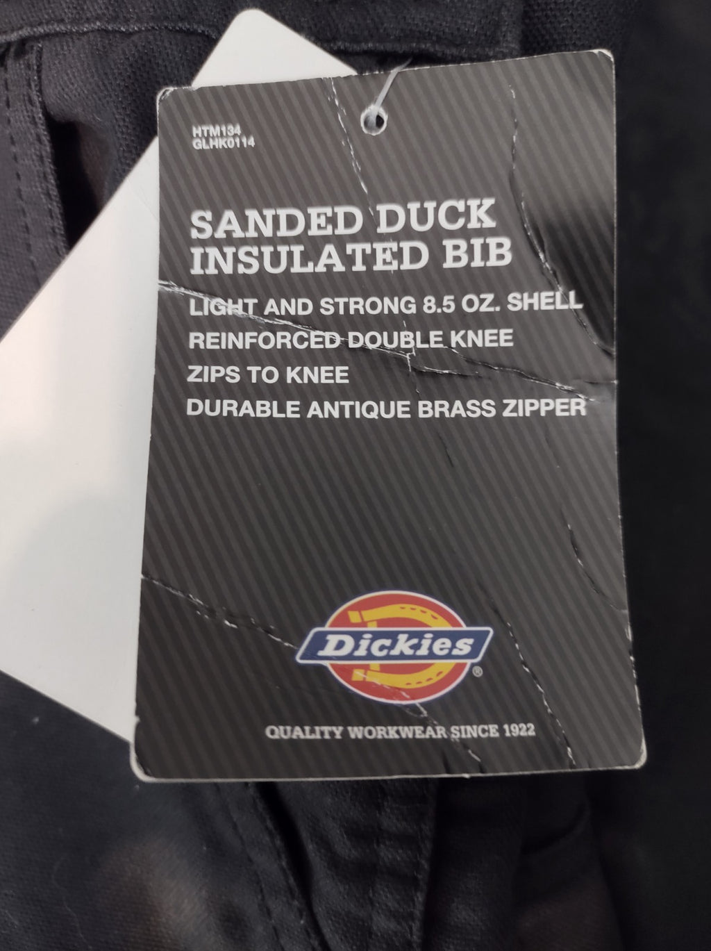 Dickies Coveralls Nwt Sanded Duck Insulated Bib
