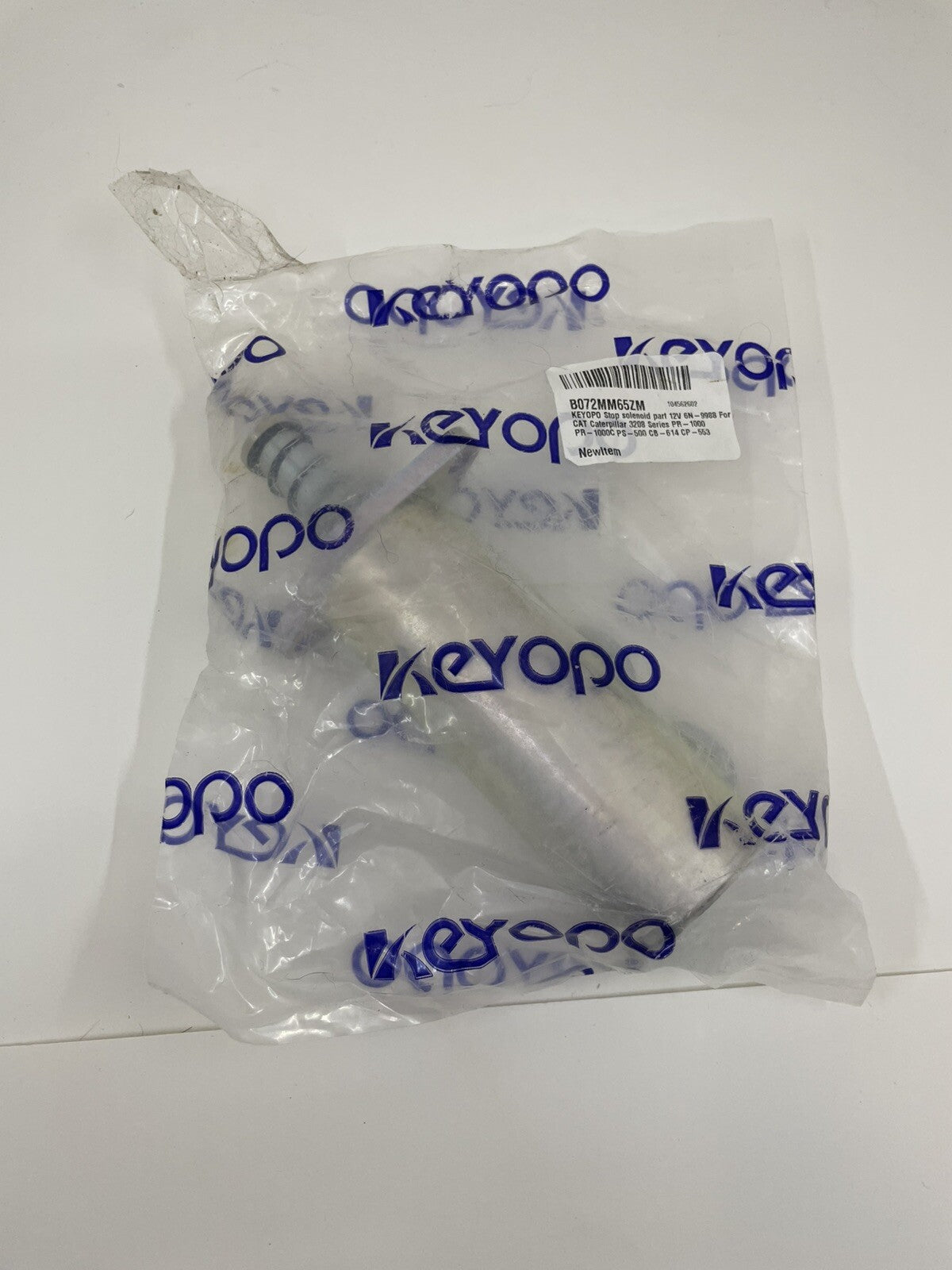 KEYOPO Stop Solenoid KEY4049 12V DC – Diesel Engine Fuel Shutdown Valve