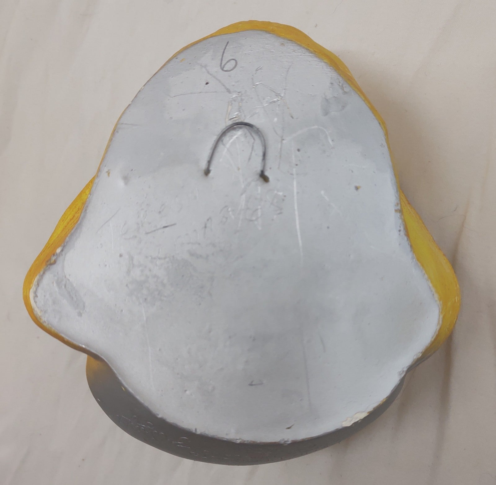 Helmsman Legend Chalkware Head Mask by F. Wright 1984 – England Vintage