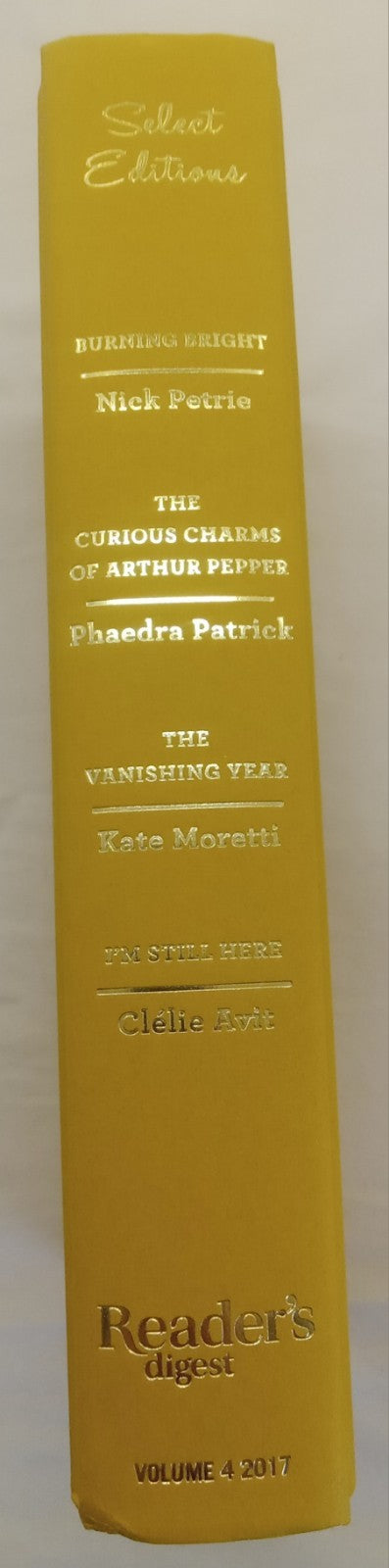 Readers Digest Condensed Books Vol 4 2017 Hardcover - Near Mint