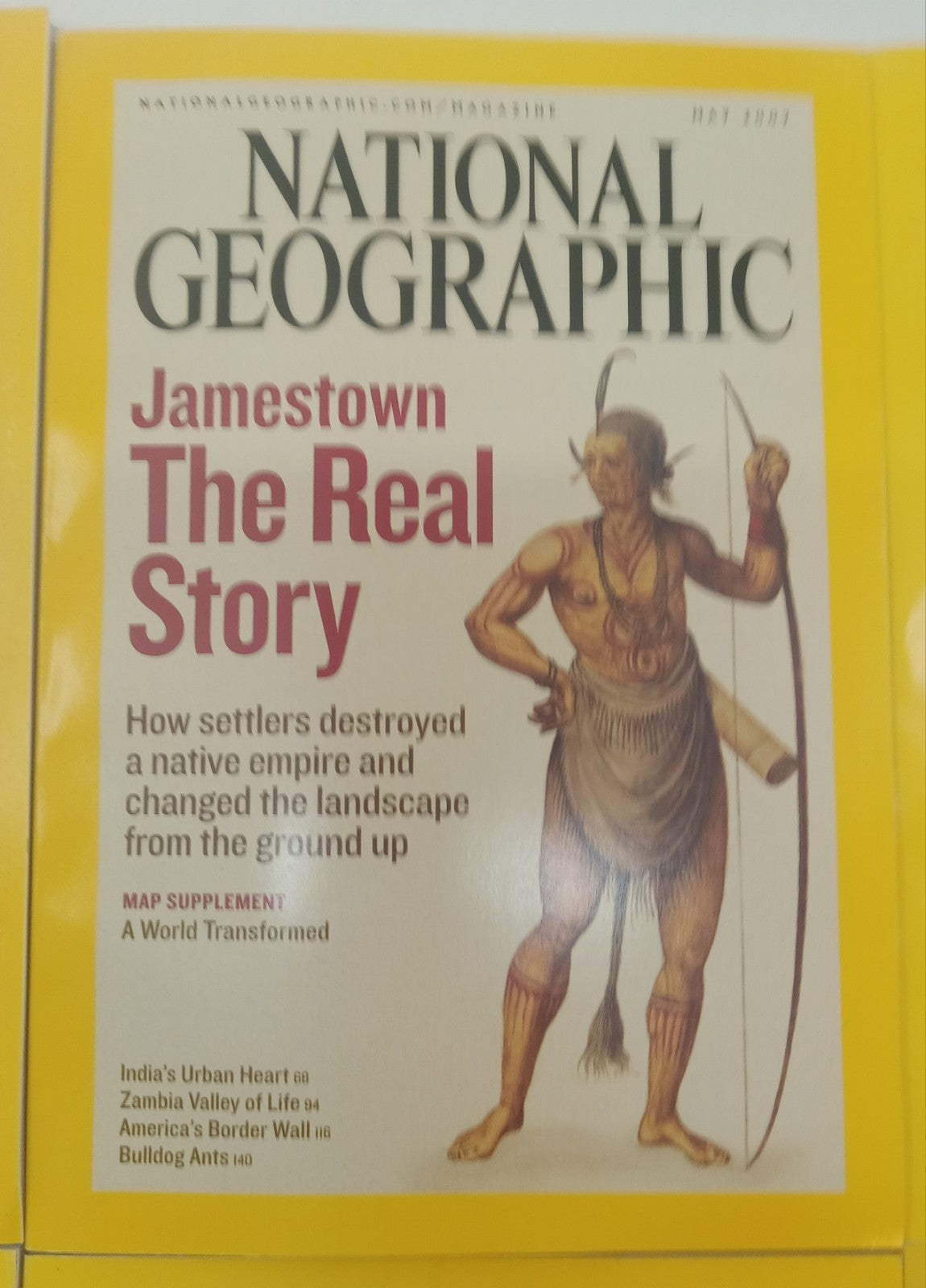 Nat Geo Magazine With Slipcover Jan To June  2007