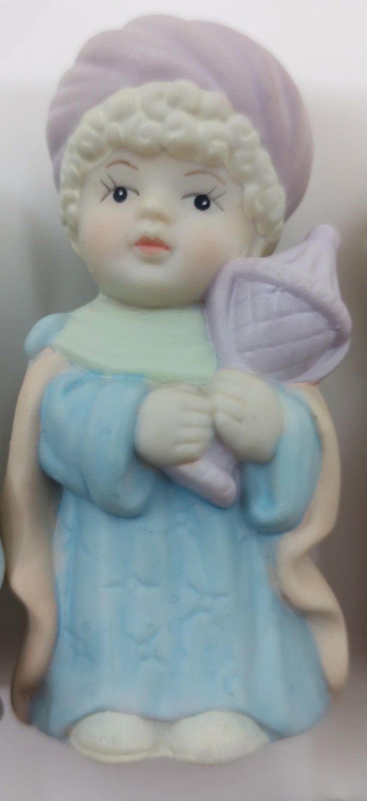 Lot of 9 Russ Berrie Bisque Mini Figurines Vintage Figurine Set Collectible