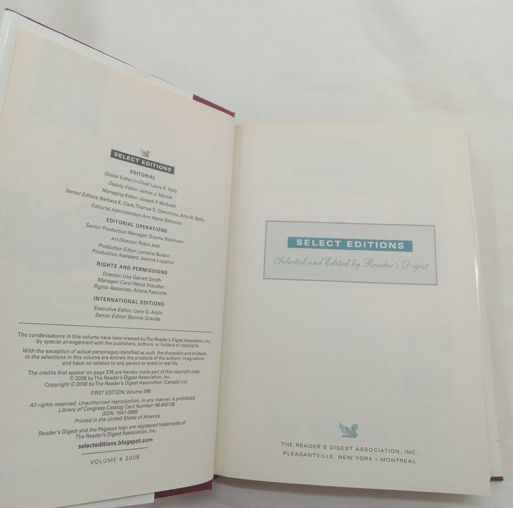 RD Sel Ed HC w/DJ Vol 4 2008| Vtg NM Condensed Anthology Gift Copy Romance