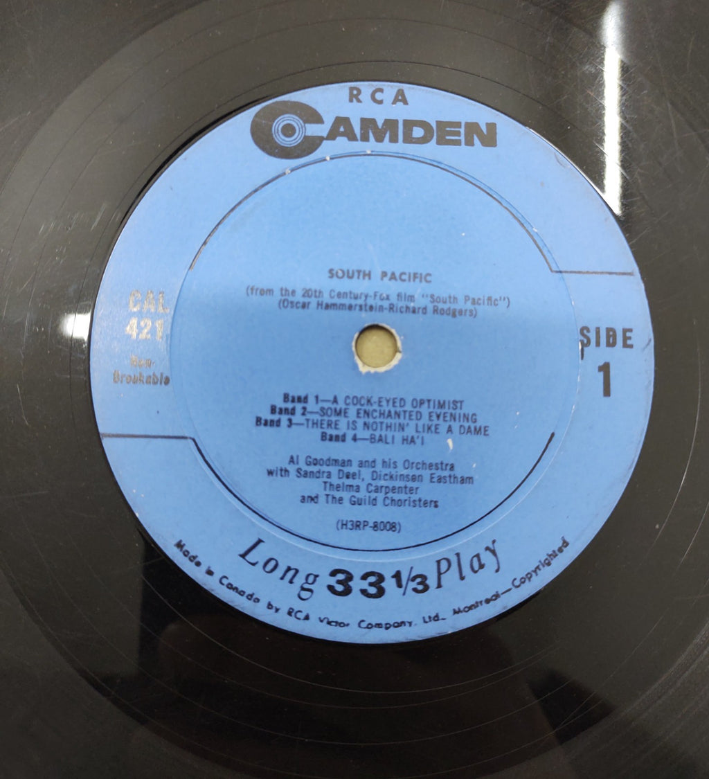 Al Goodman & His Orchestra – Rodgers & Hammerstein RCA Camden CAL-421