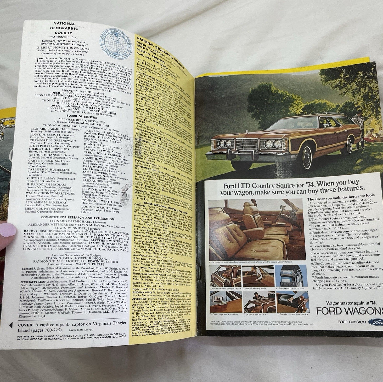 Nat Geo Jul–Dec 1973 Slipcover Set | Nature, Photography, World Study