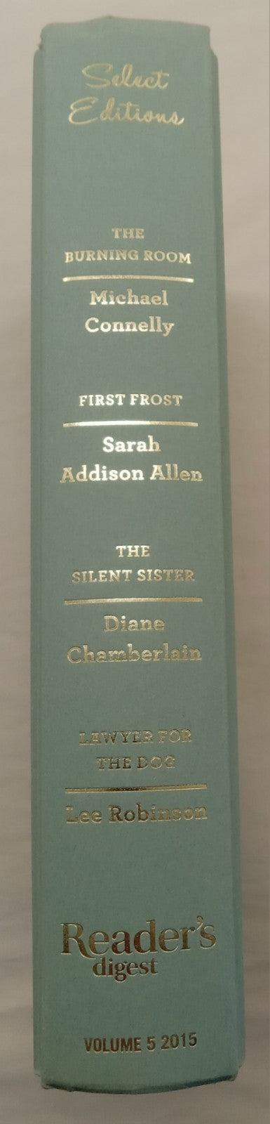 Reader's Digest Select Editions Hardcover Dust Jacket Volume 5, 2015